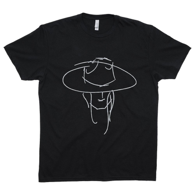 Hat Man Tee Shirt Black